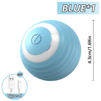 Newspeedy Tail 2.0 Cat Toy, Speedy Tail Cat Toy, Interactive Cat Ball Toy, Smart Cat Toys Ball, Two Speed Adjustment, with Tail